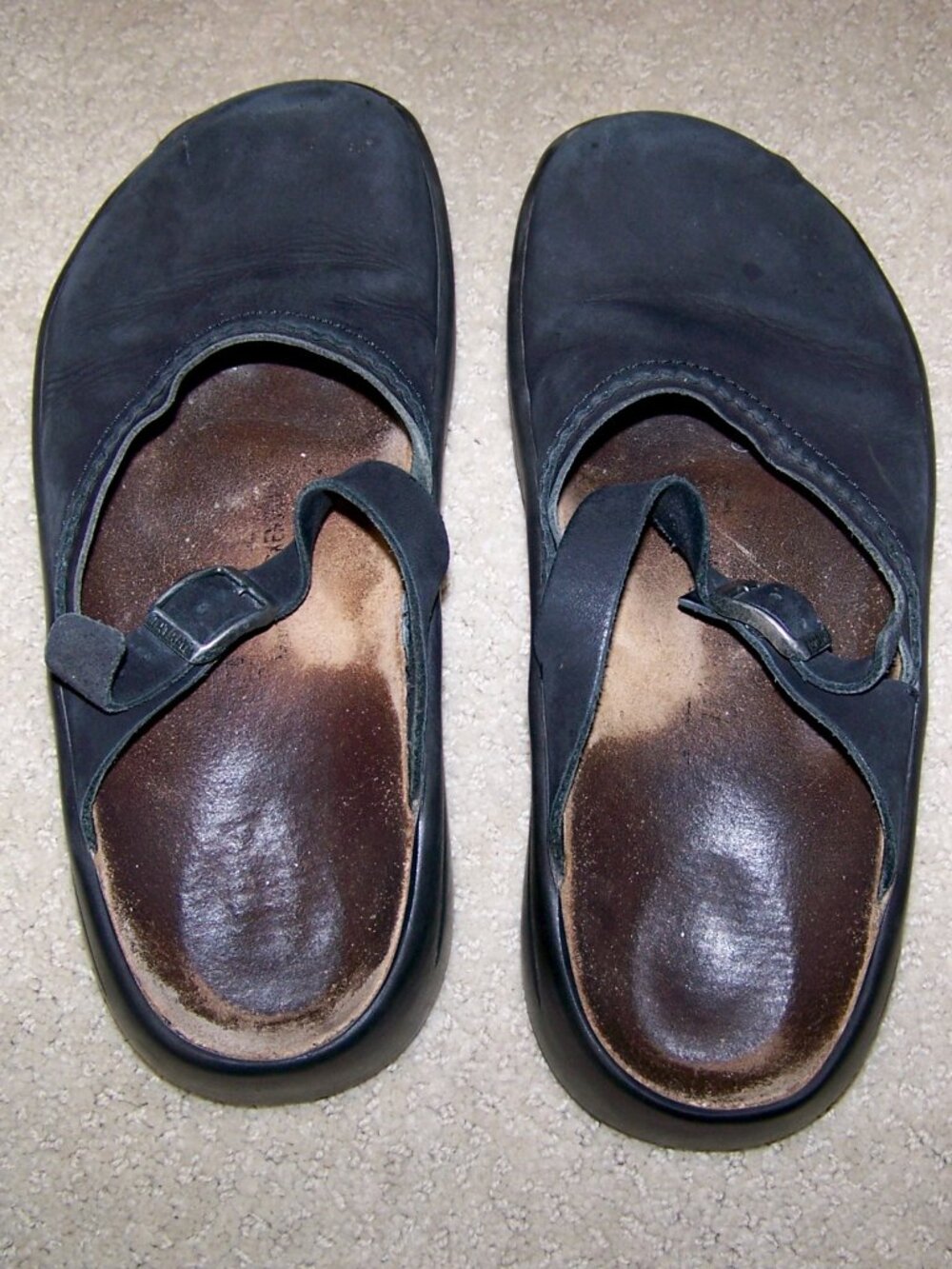 Tatami leather clogs very used Woman's shoes size 37